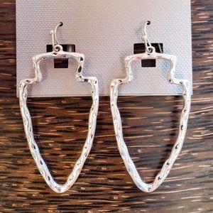 Arrowhead earrings